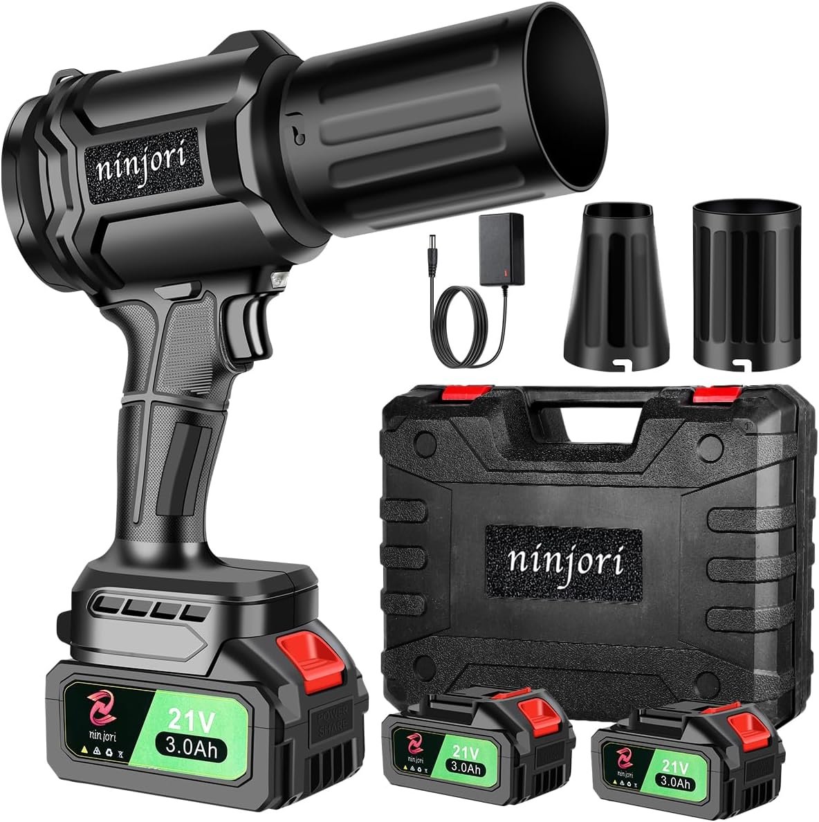 Cordless Leaf Blower The garden tools cordless leaf blower designed for efficient cleaning of leaves and dust.